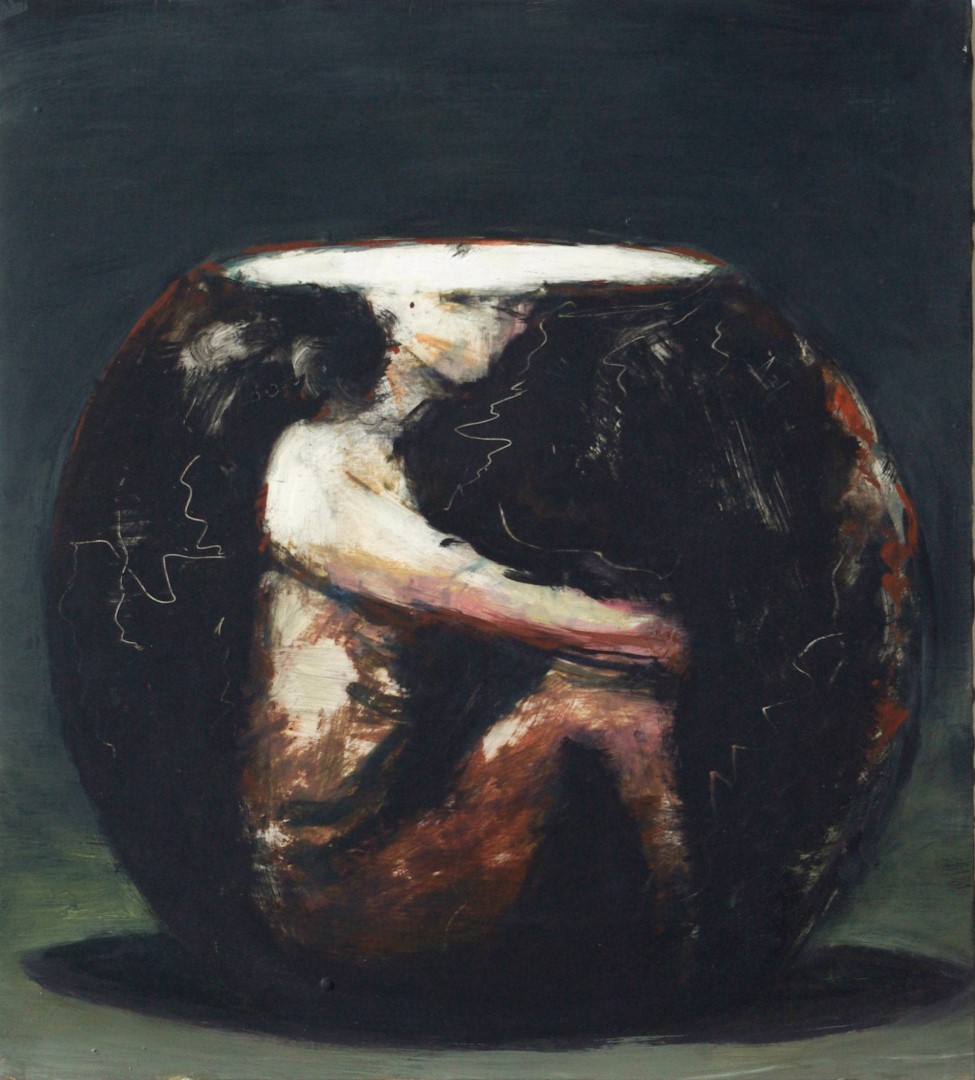 Taltos 2 (2013), 33 x 29.8 cm, oil on panel (private collection)